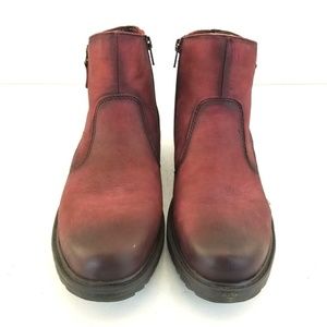 earth vintage leather ankle boots jordan